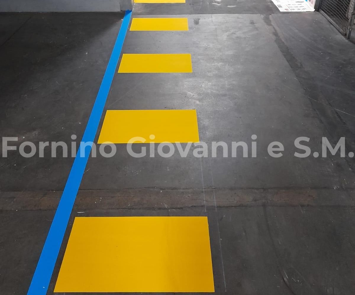 sicurezza organizzazione spazi segnaletica orizzontale aziendale imbianchino fornino versilia